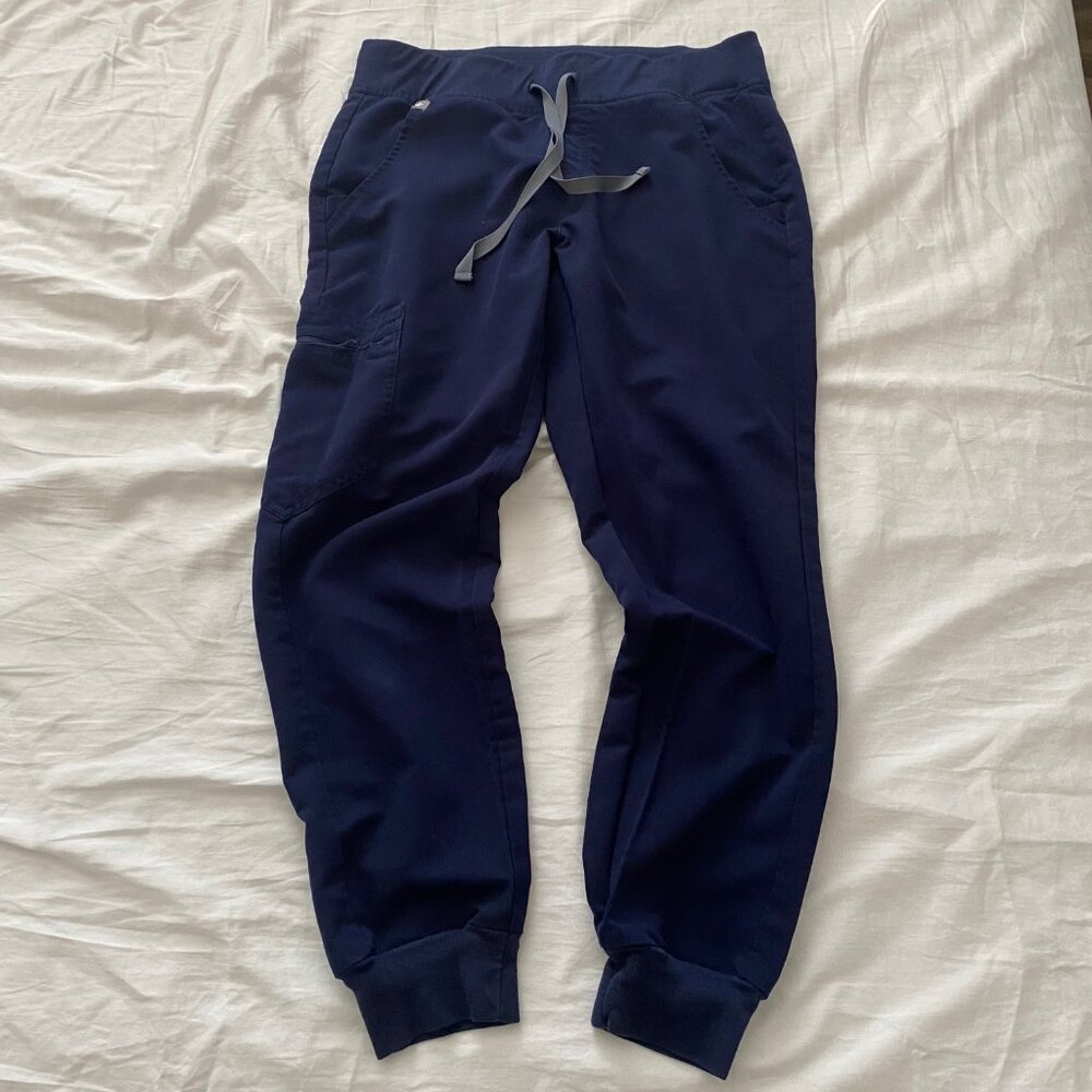 FIGS Zamora Joggers Size S Regular Length in Navy